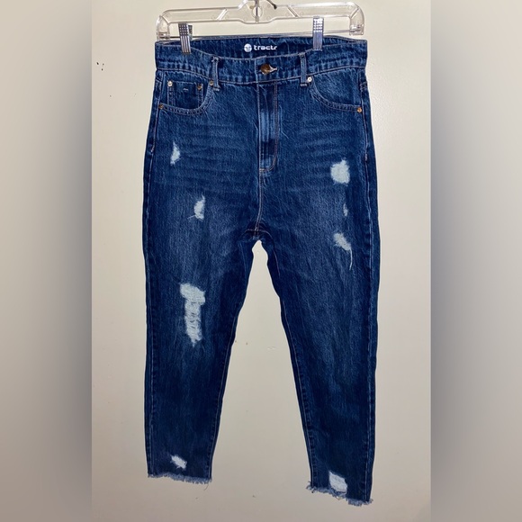 Tractr Boyfriend Jeans Size 4 - Picture 1 of 3